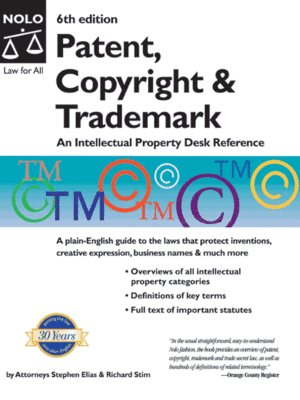 cover image of Patent, Copyright and Trademark